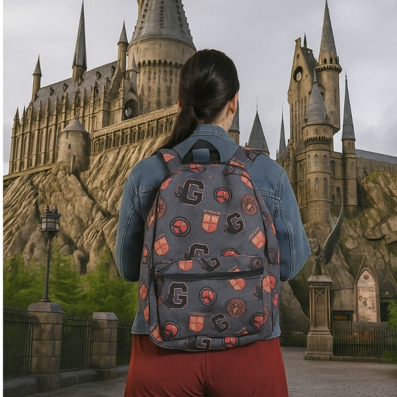 harry potter Handbags - Harry Potter Gryffindor All Over Symbols Backpack